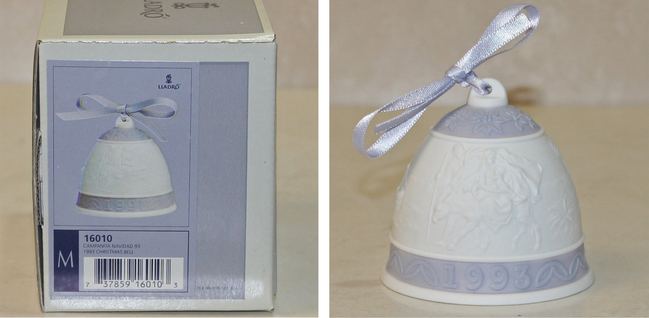 Lladro Christmas Bells 