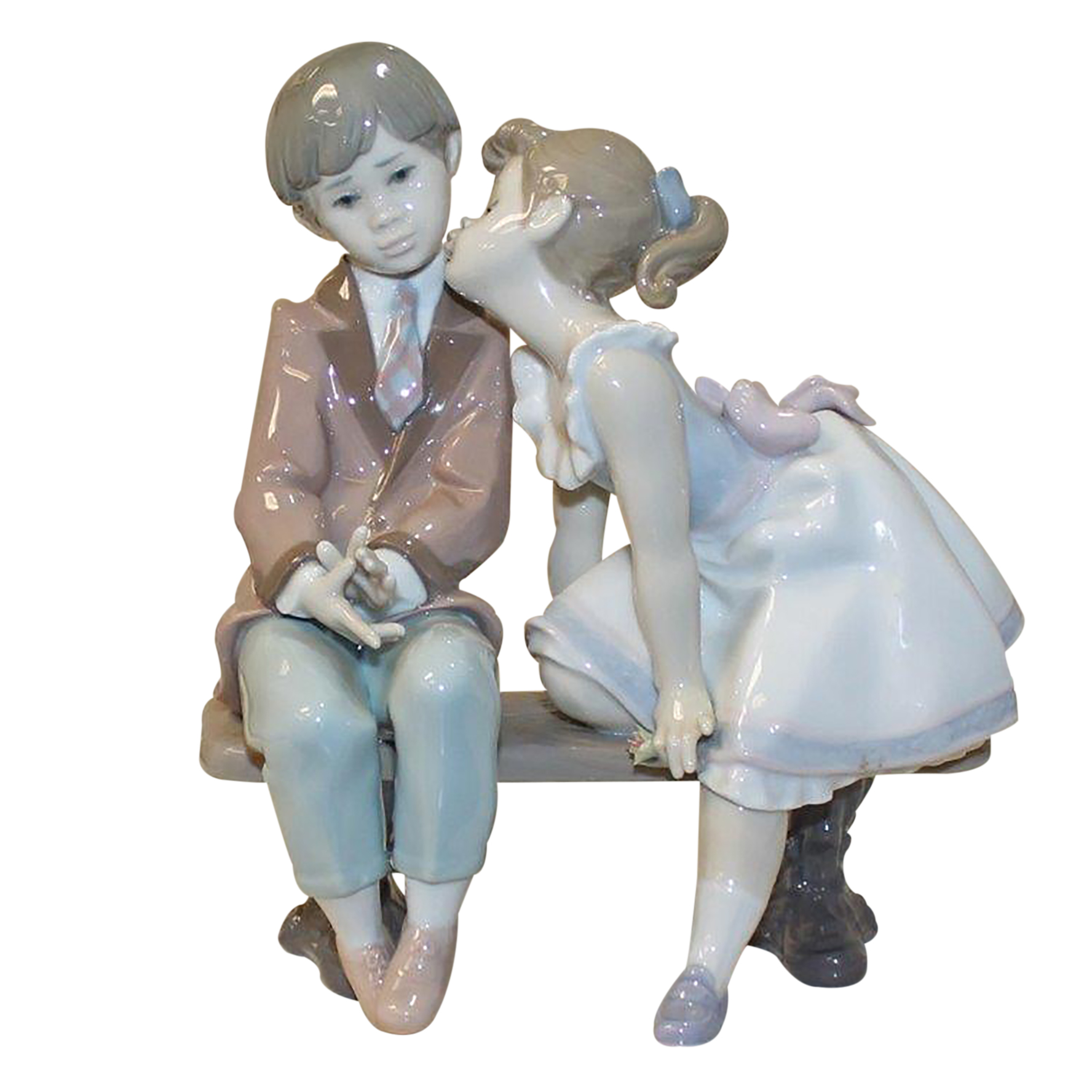 Lladro Figurine, 7635 Ten & Growing, 7.75"H 395 V w/Box eBay